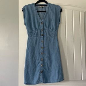 Loft 0P Denim dress